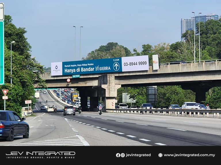 Bandar 16 Sierra OOH campaign by JEV Integrated