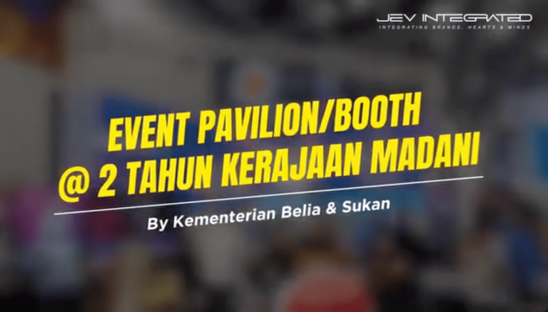 KBS MADANI event activation at KLCC by JEV Integrated